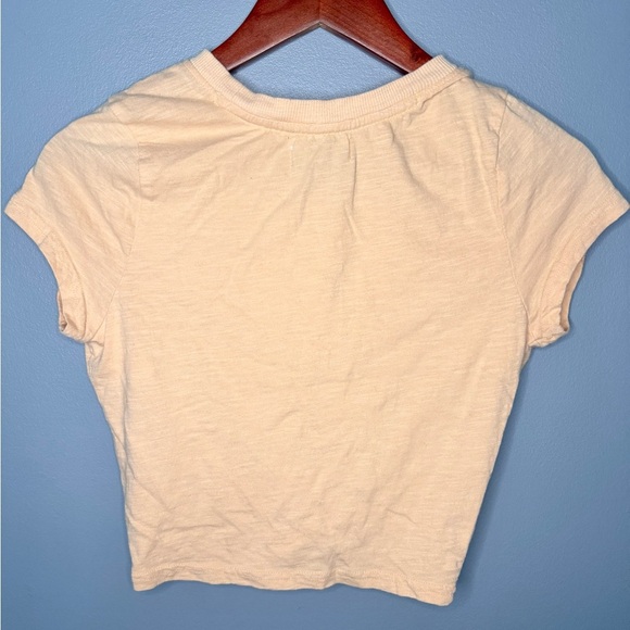 Anthropologie Celandine Catie St. Jacques x Crew-Neck Baby Tee | Size Small - Picture 6 of 6